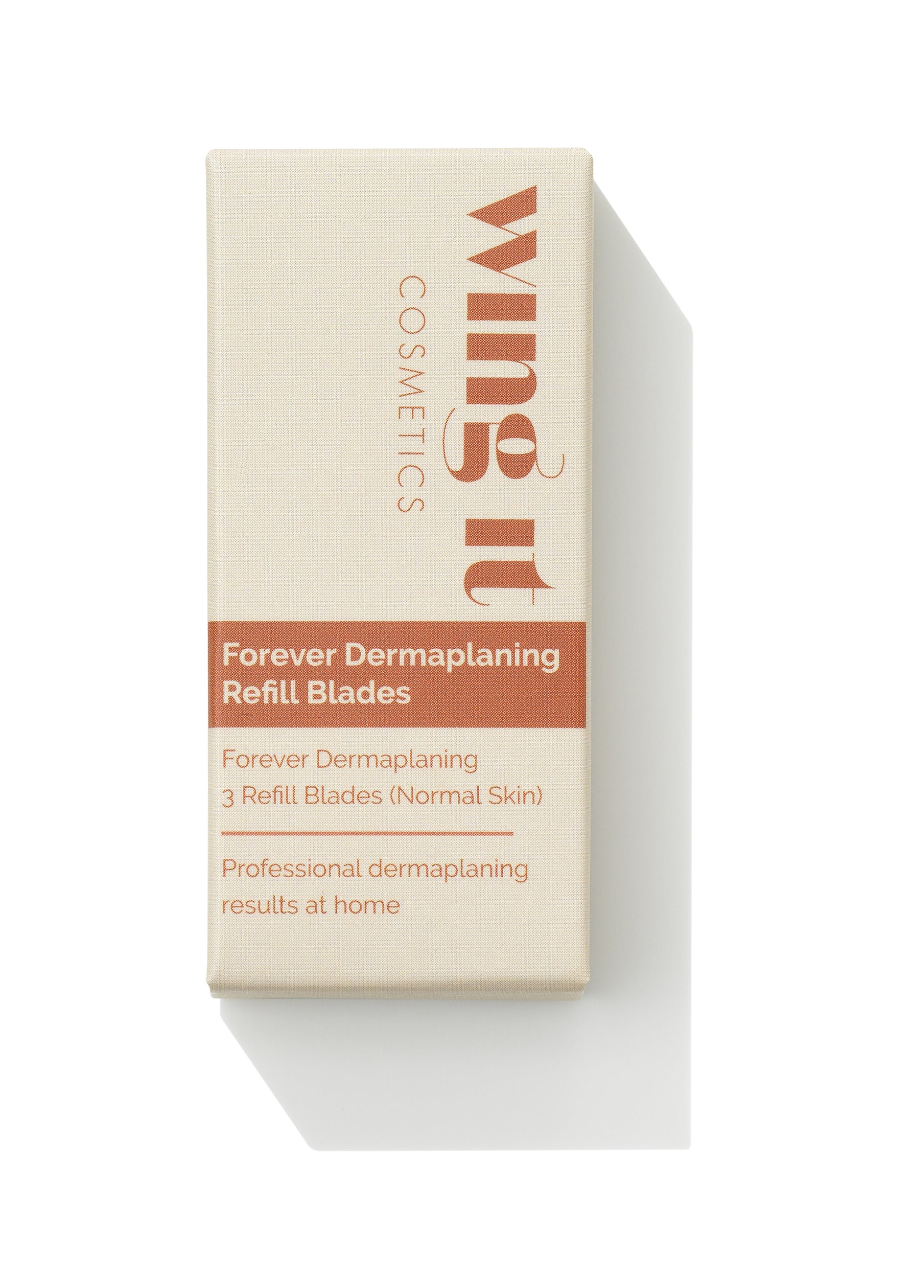 Dermplaning razors in a wing it cosmetics packaging box