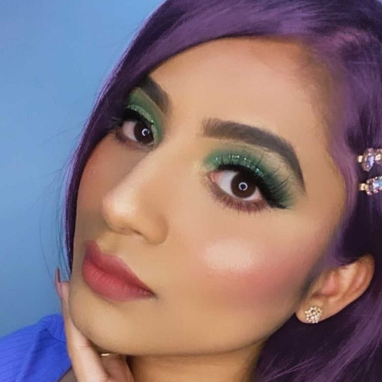 Peacocking - Silk False eyelashes - Wing It Cosmetics
