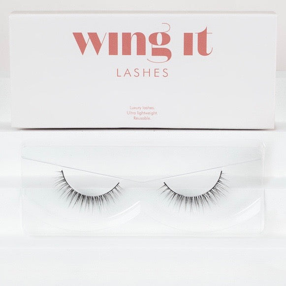 wing it cosmetics Naked silk system false eyelashes