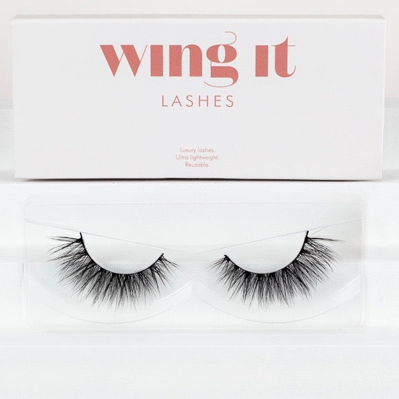 wing it cosmetics Peacocking silk system false eyelashes